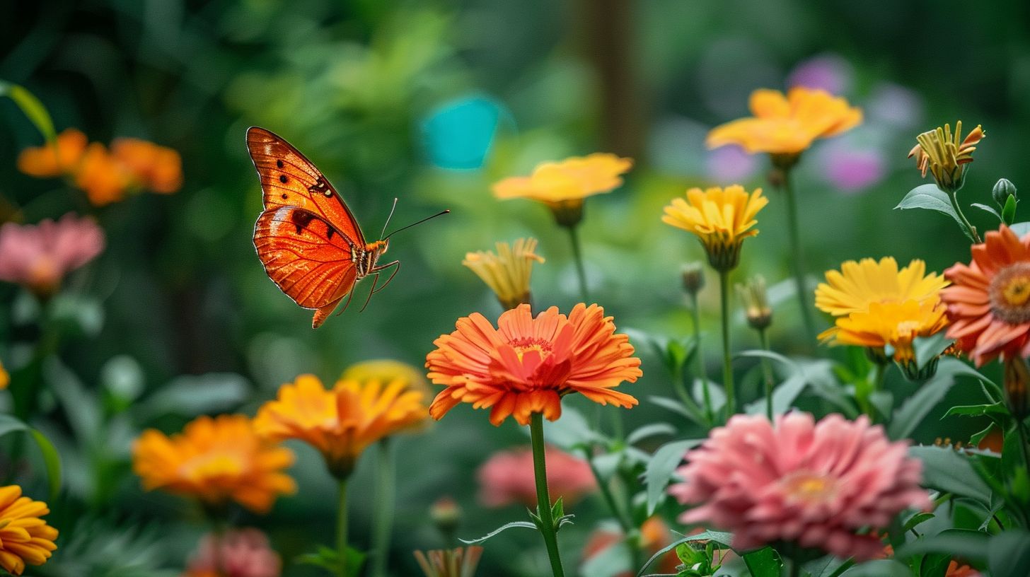 Orange Butterfly Meanings in Love and Relationships