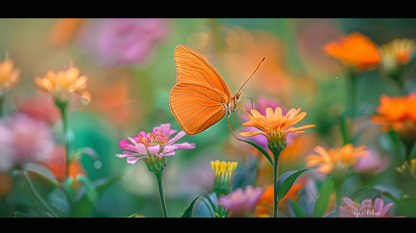 Wellness and Vitality: Messages from the Orange Butterfly
